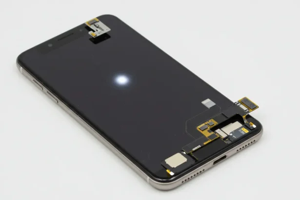Light Spot on Phone Screen