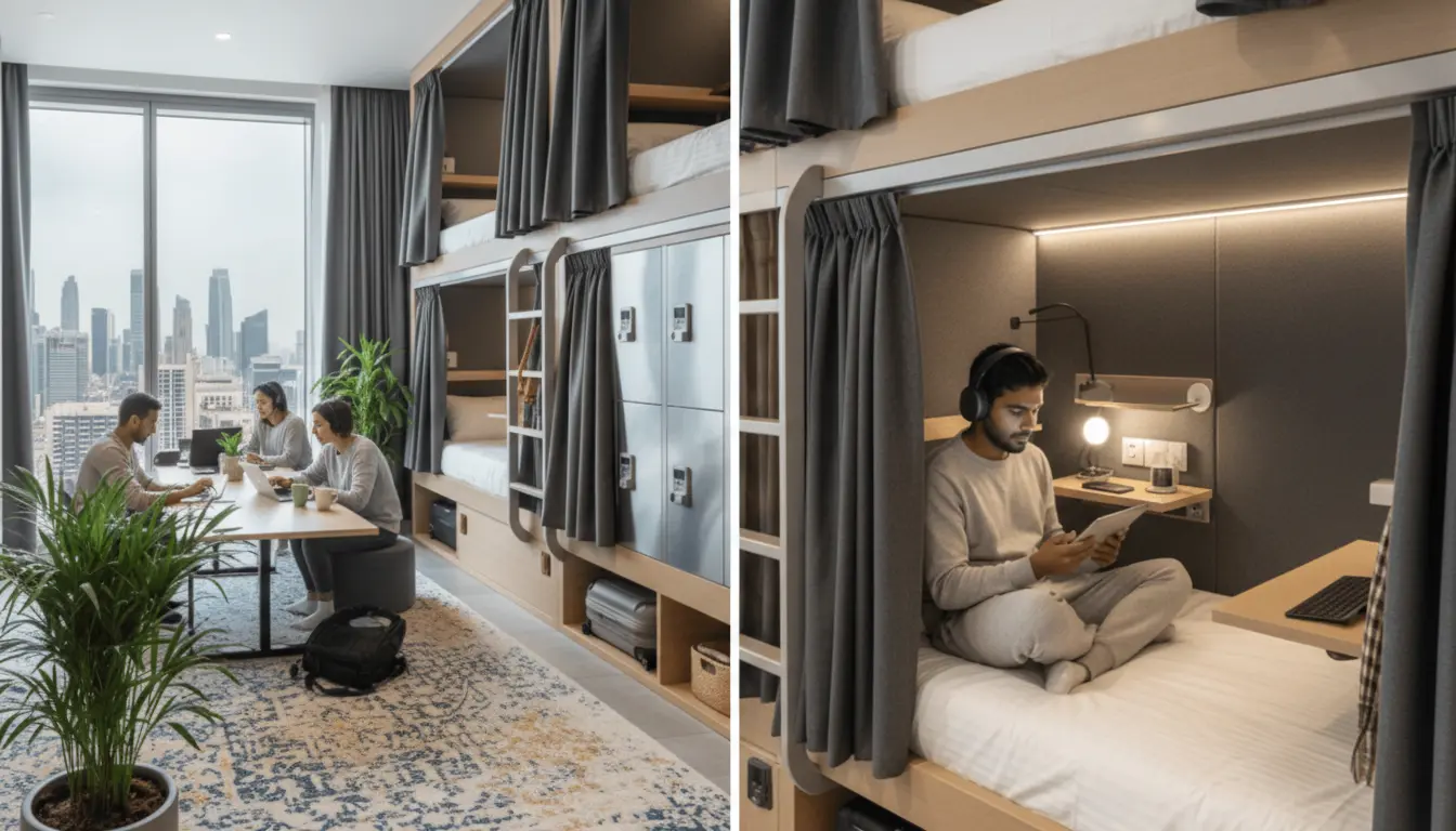 Dubai’s Modern Bed Spaces
