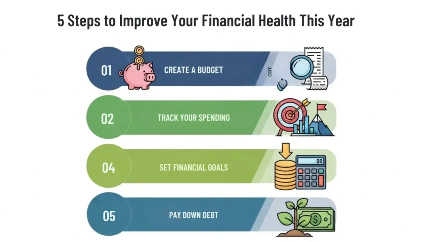 5 Steps to Improve Your Financial Health This Year