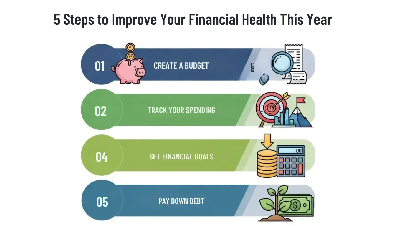 5 Steps to Improve Your Financial Health This Year