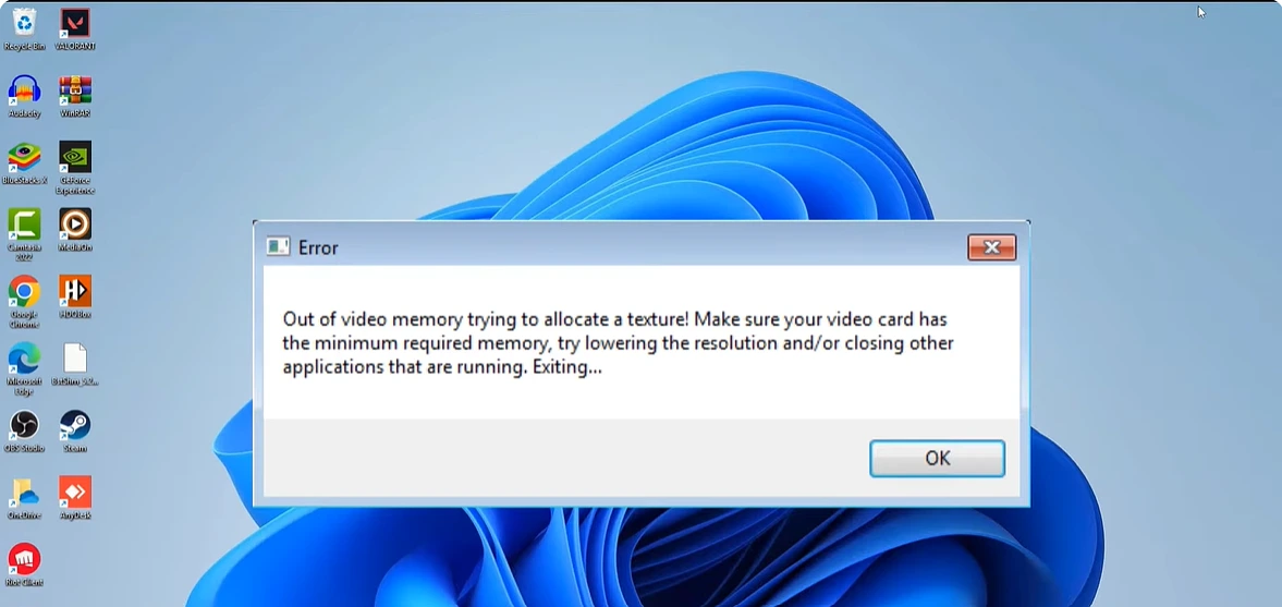 Fix the "Out of Video Memory" Error in AAA Games